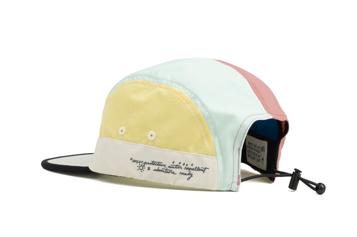 Laser Barcelona - Trail 5 Panel Hat - lunar - Casquette running