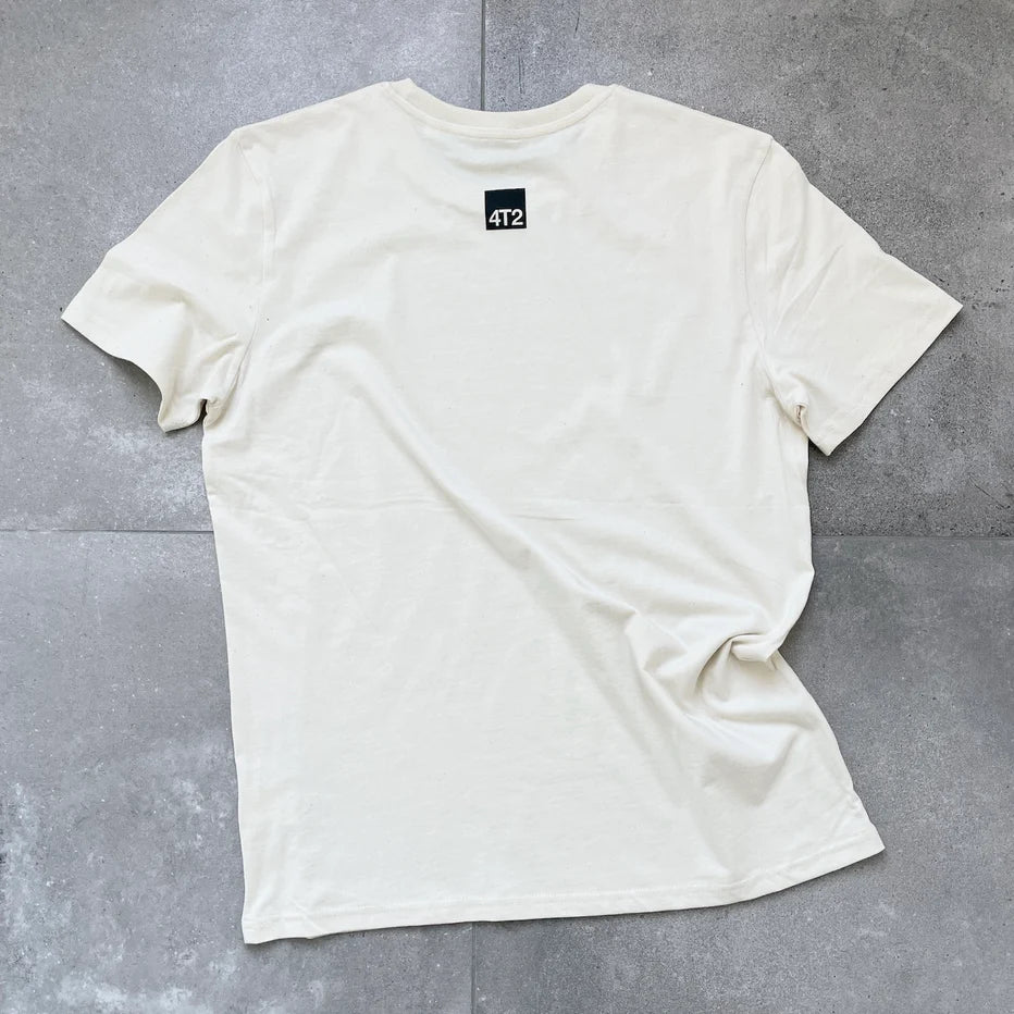 4T2 - Gone Running Tee - raw white - Teeshirt hommes