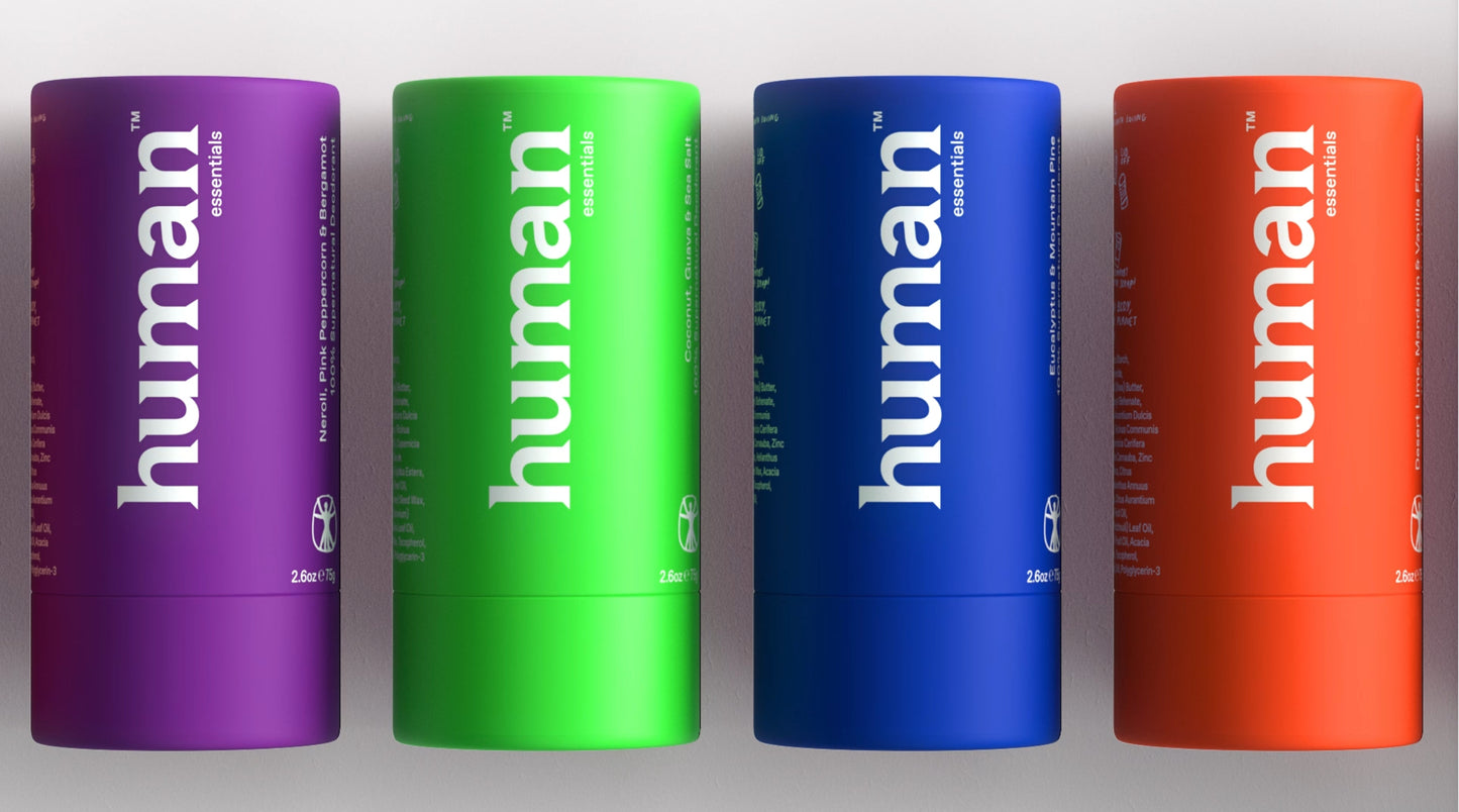 Human Essentials - Guava, Sea Salt, and Coconut Supernatural Deodorant