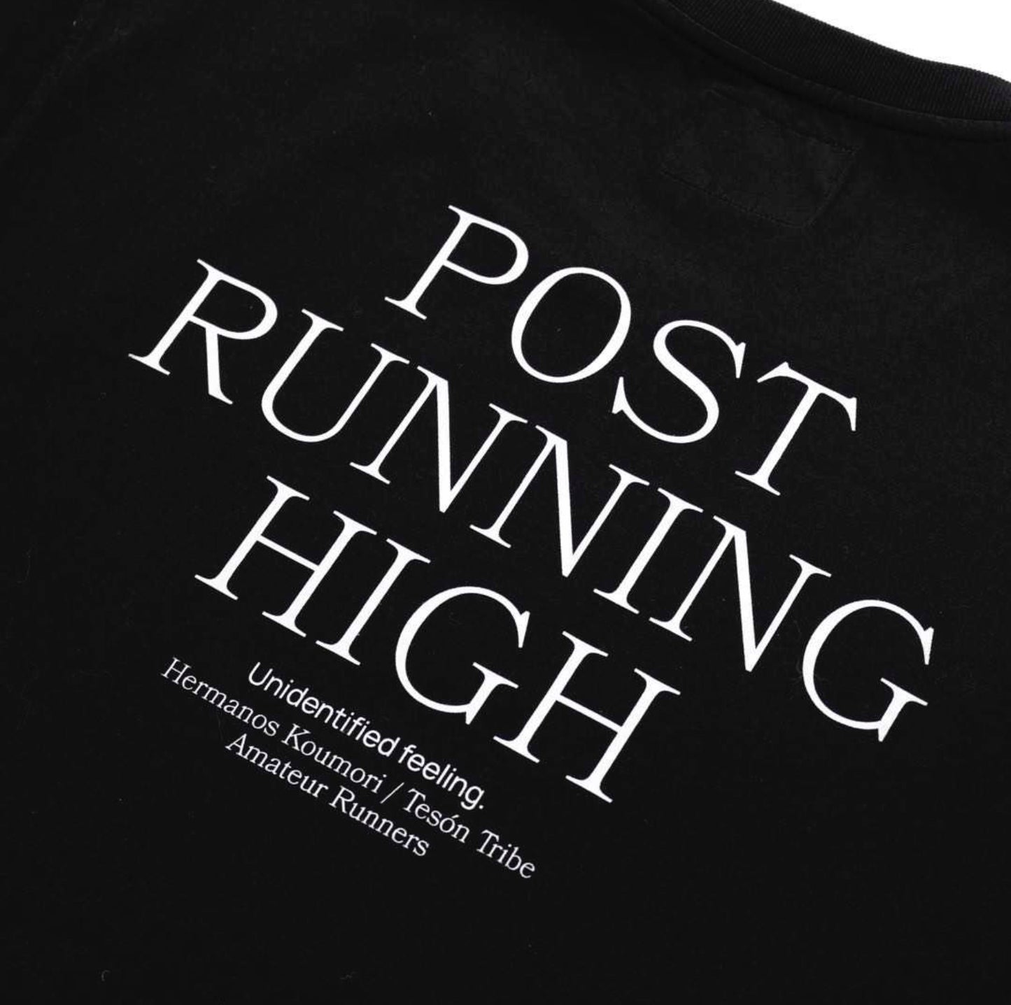 Hermanos Koumori - Post Running High T-shirt - black