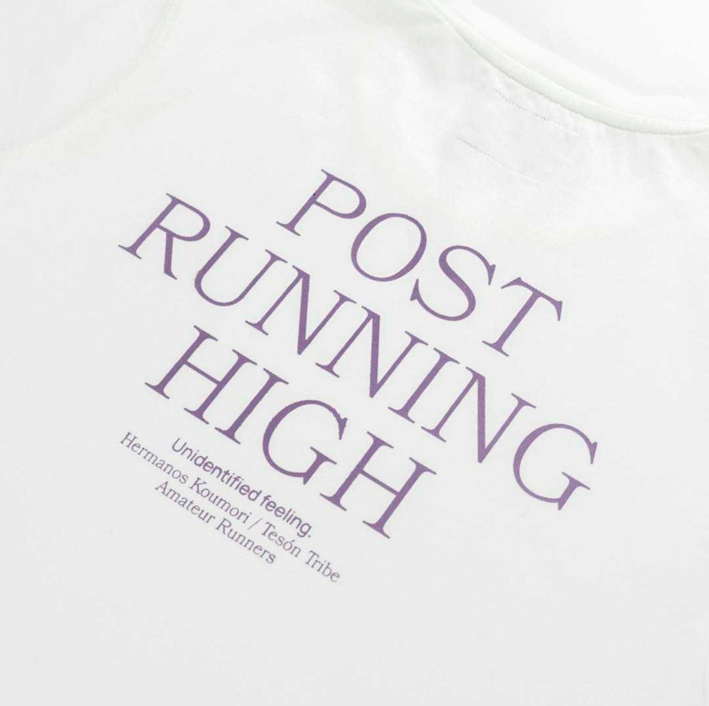 Hermanos Koumori - Post Running High T-shirt - white