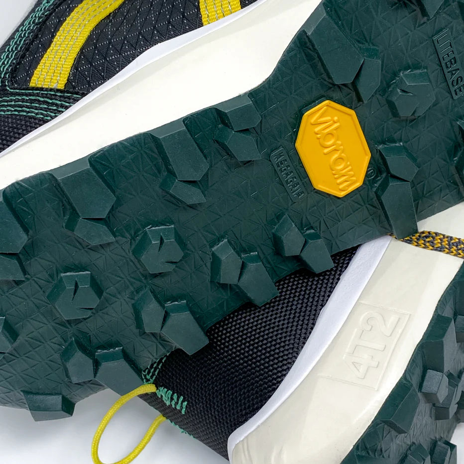 4T2 - Get Lost - black flag / yellow - Chaussures Trail running