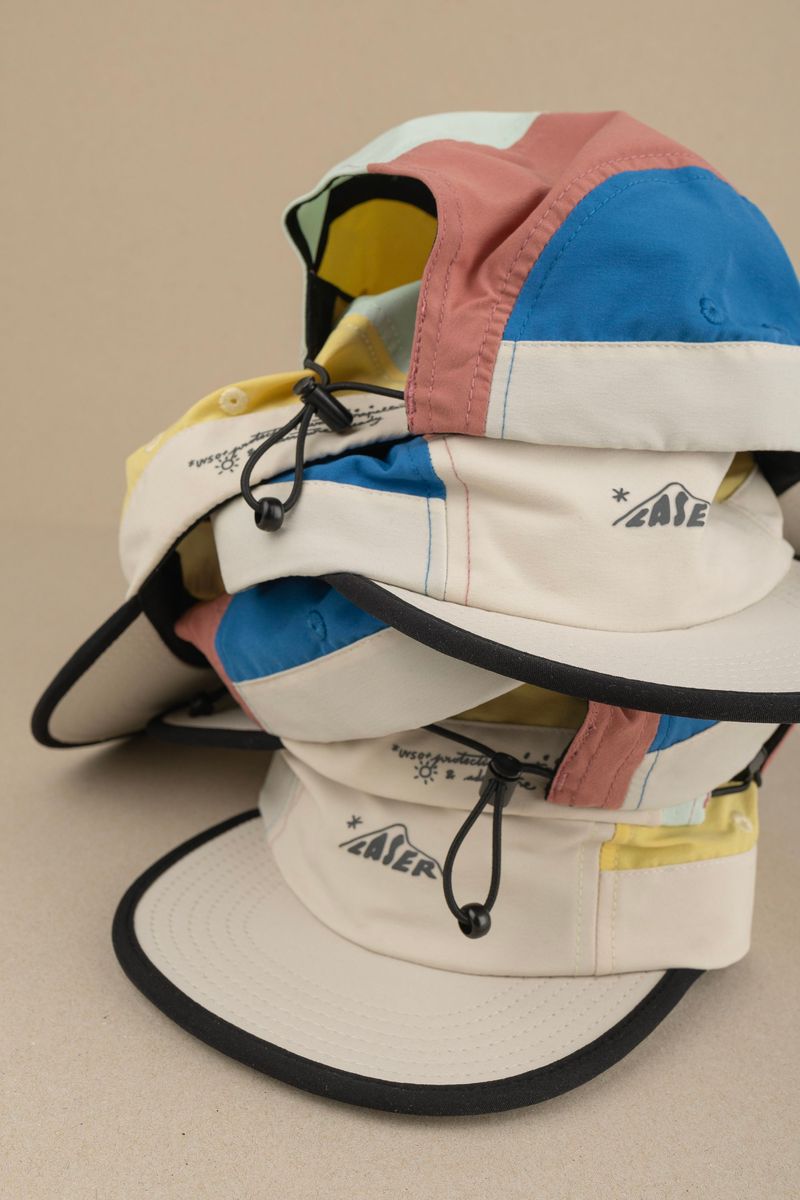Laser Barcelona - Trail 5 Panel Hat - lunar - Casquette running