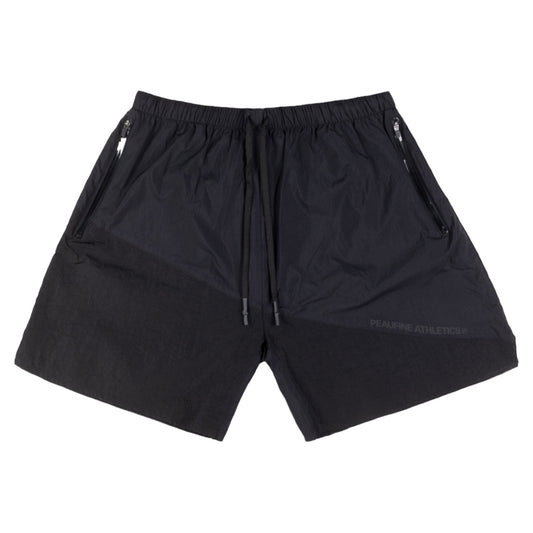 Peaufine Athletics - Patchwork Training Short V.2 - black - Short Running hommes