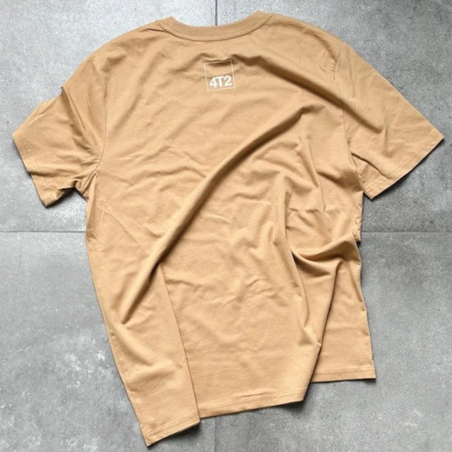 4T2 - Running is ugly Tee - latte - Teeshirt hommes