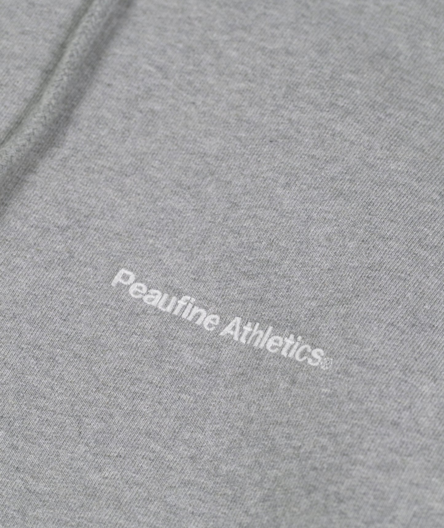 Peaufine Athletics - Heavyweight Hoodie Mediterranean Running Club - Heather grey - Sweat-shirt Hommes