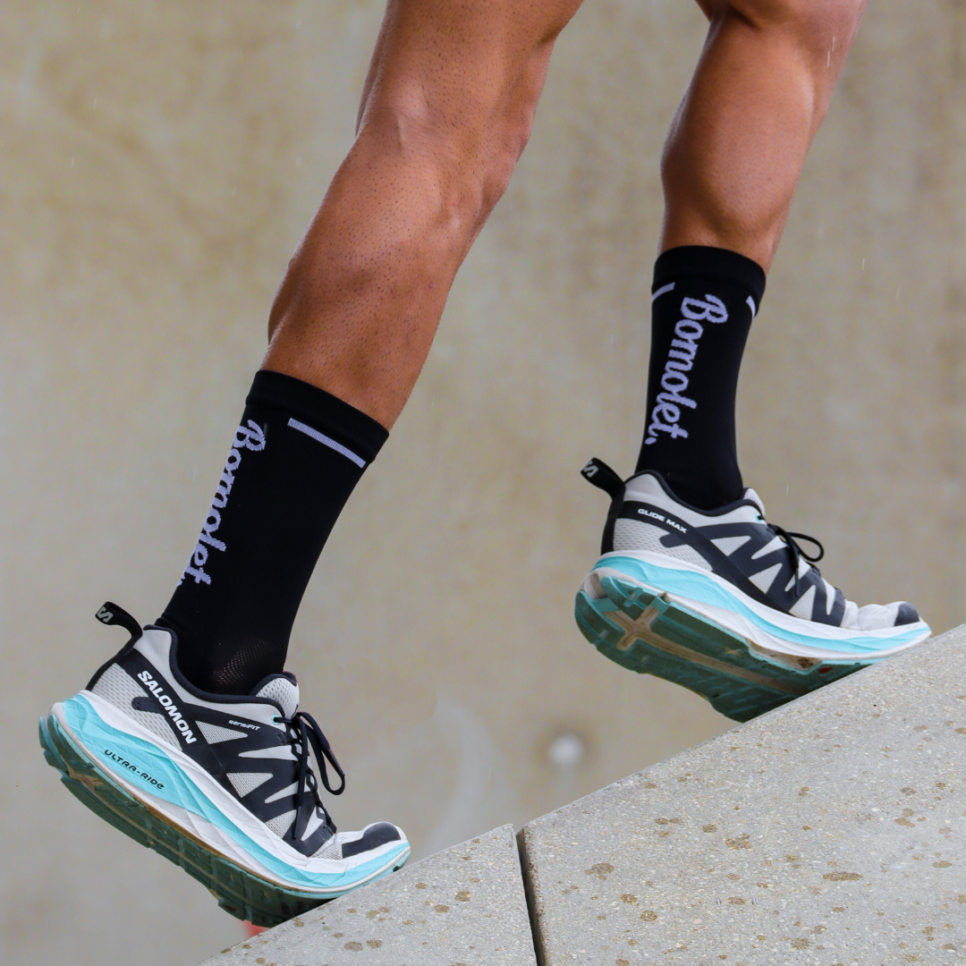 Bomolet - Hipster Socks - black - Chaussettes Running unisexe