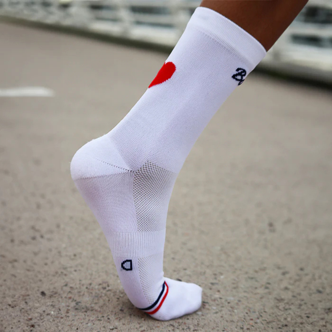 Bomolet - Cœur Socks - Chaussettes Running unisexe