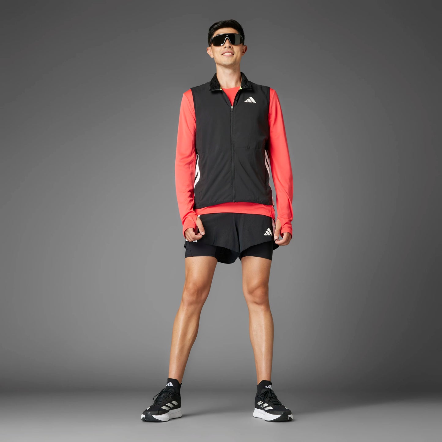 Adidas - Adizero Vest - black - Veste running hommes