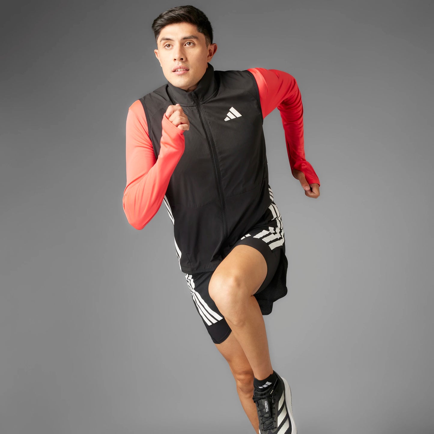 Adidas - Adizero Vest - black - Veste running hommes