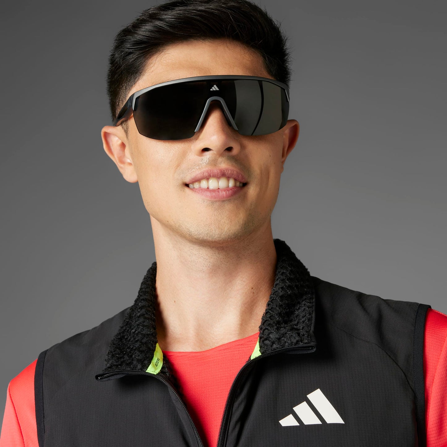 Adidas - Adizero Vest - black - Veste running hommes