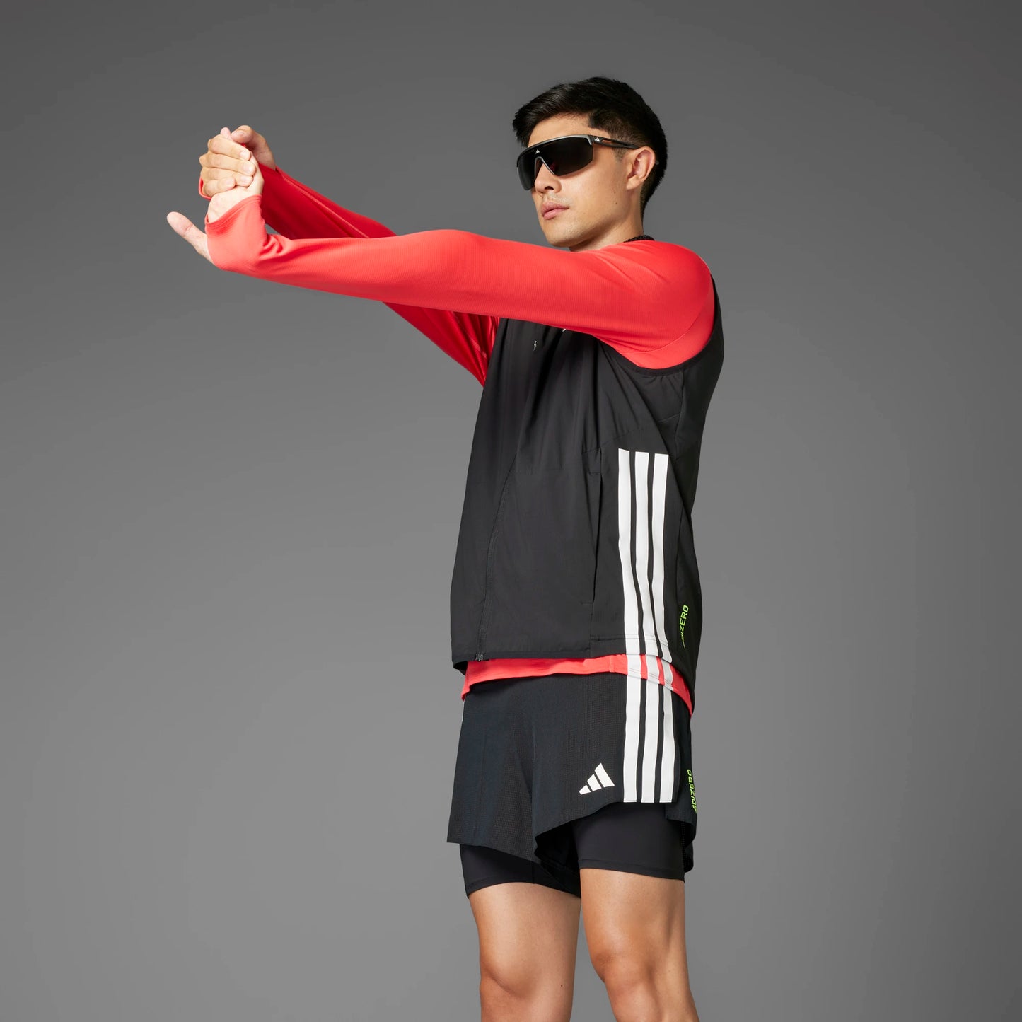 Adidas - Adizero Vest - black - Veste running hommes