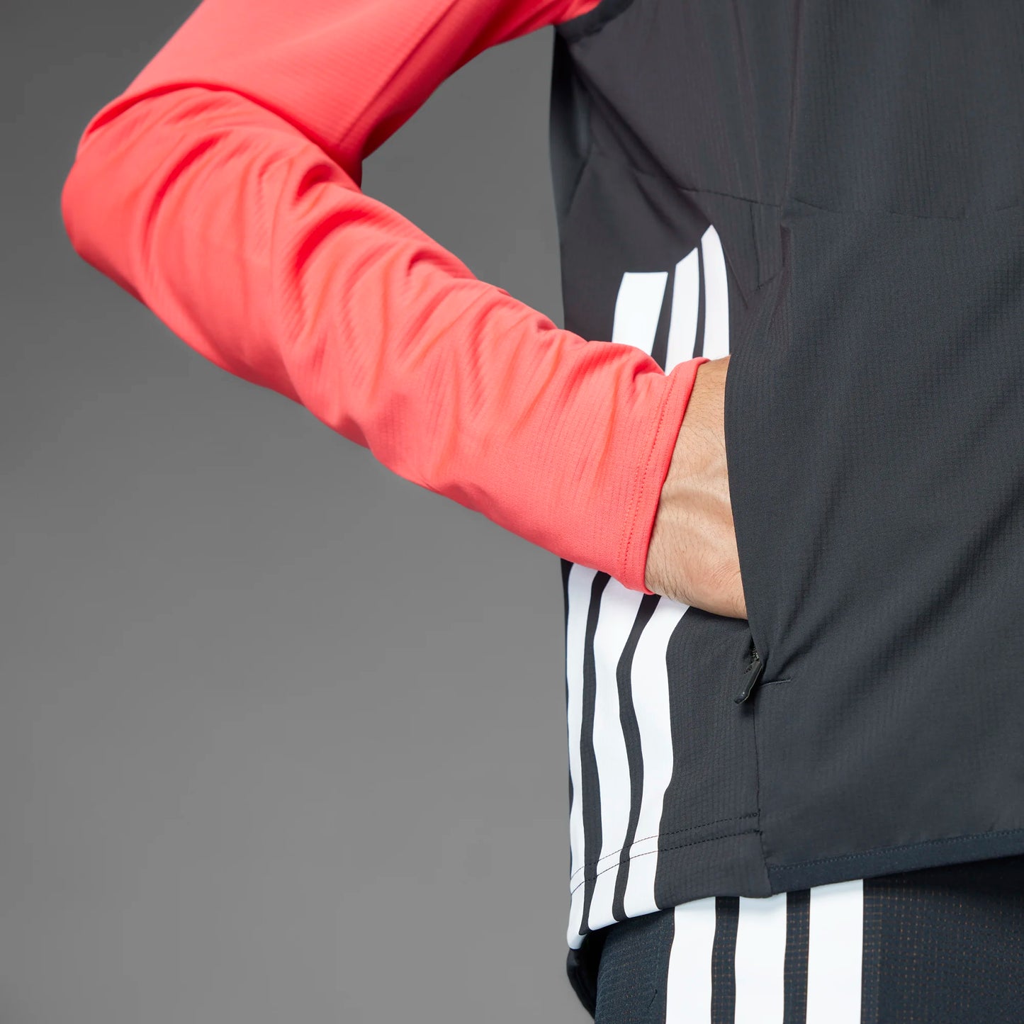 Adidas - Adizero Vest - black - Veste running hommes
