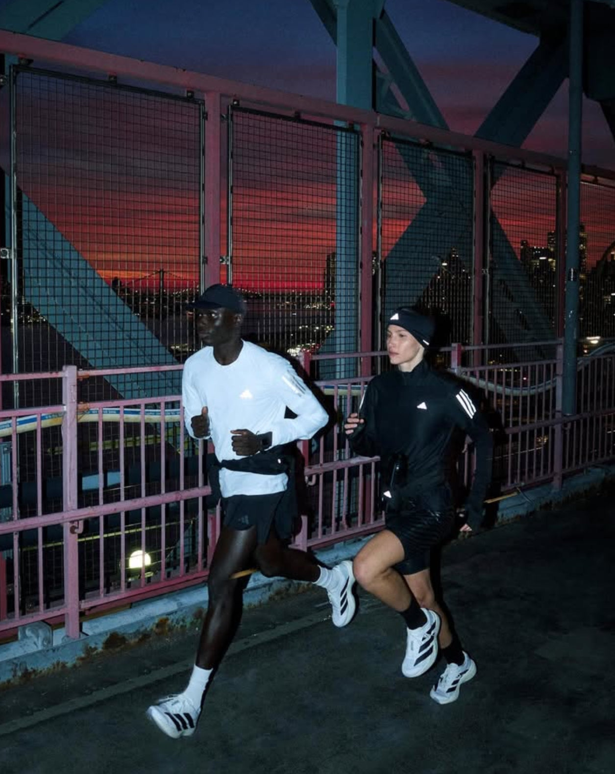 Adidas - Adizero Evo SL - Cloud White / Core Black / Cloud White - Chaussures running hommes