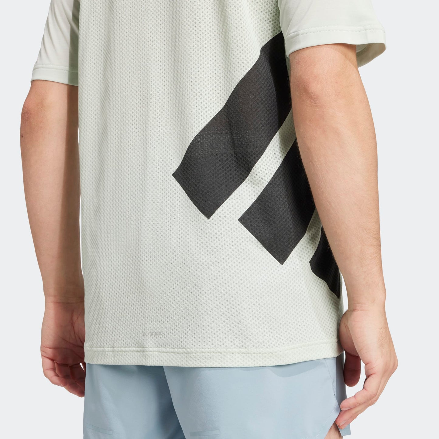 Adidas - Xperior Tee - lin green - teeshirt running hommes