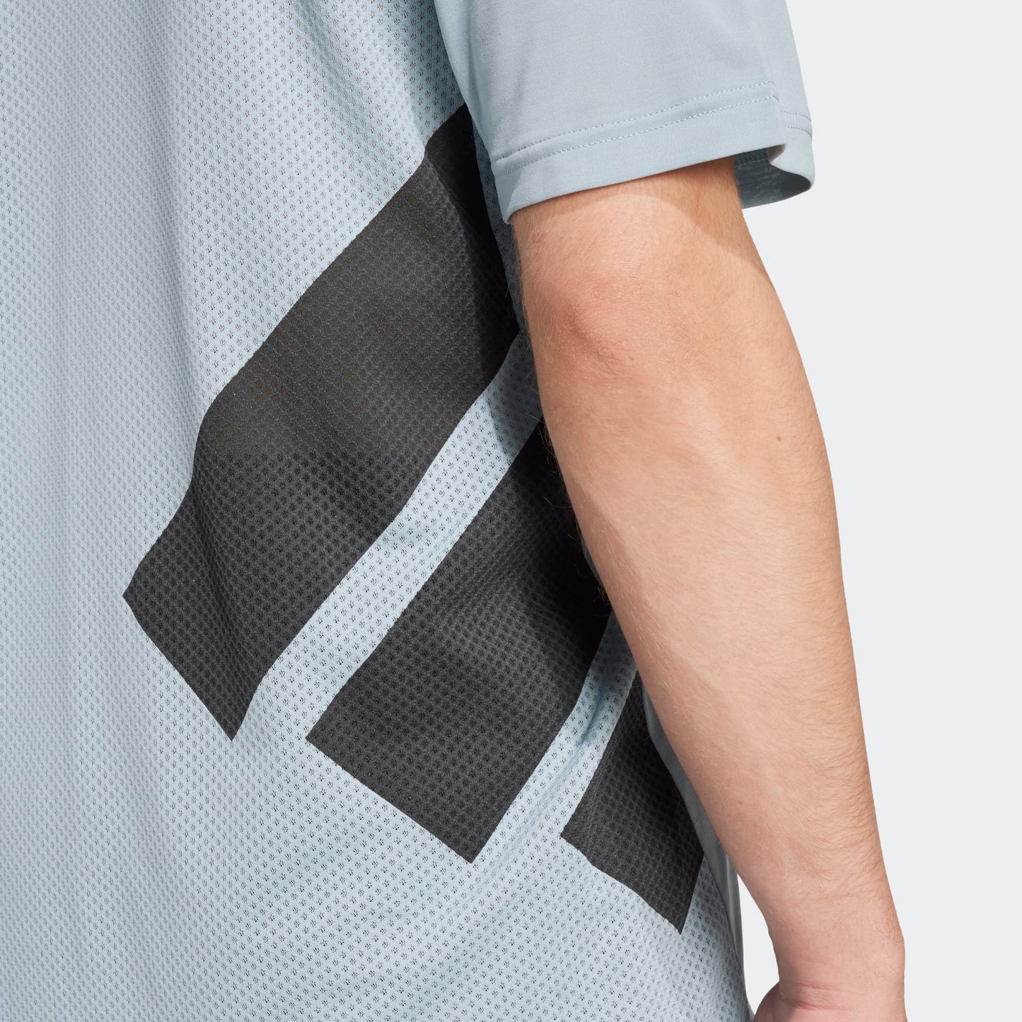 Adidas - Xperior Tee - magic grey - teeshirt running hommes