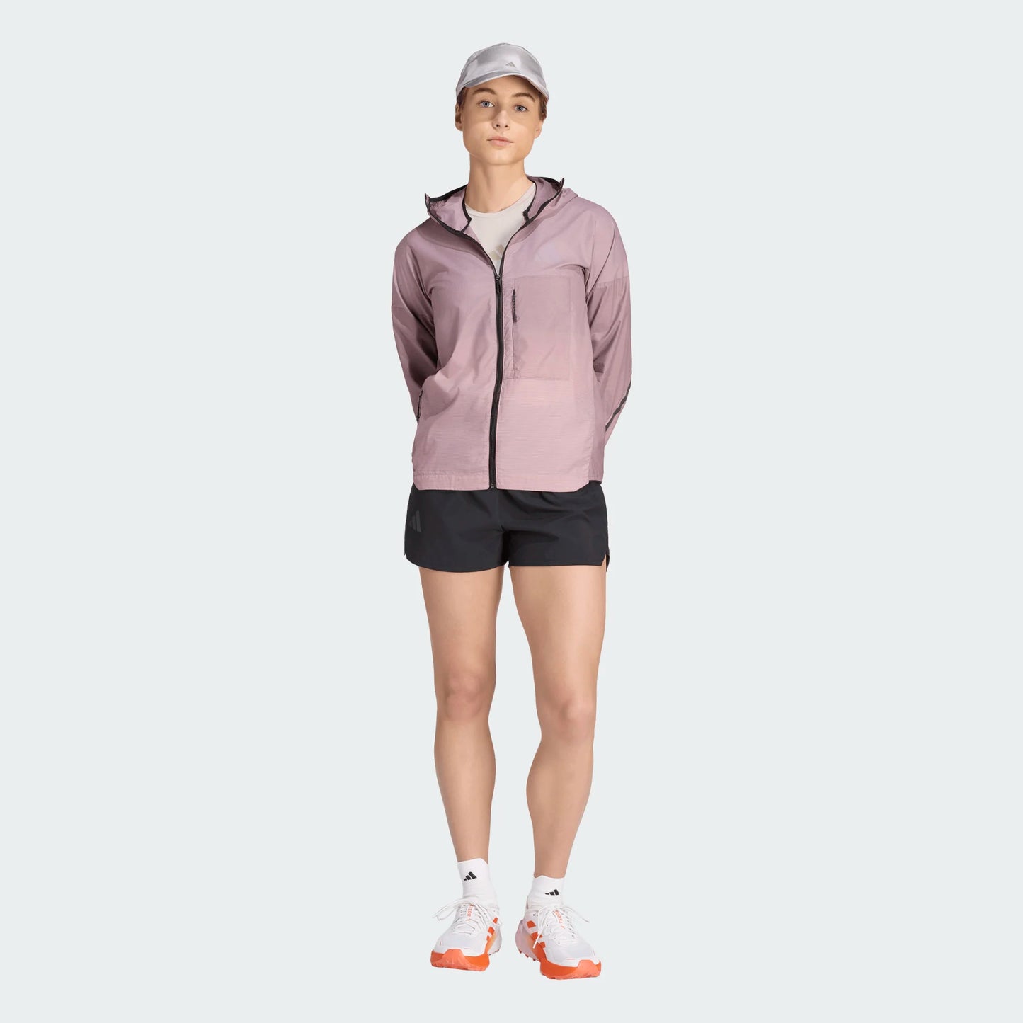 Adidas - Terrex Xperior Clima365 Light Windweave Jacket - magic mauve / black - Veste running femmes