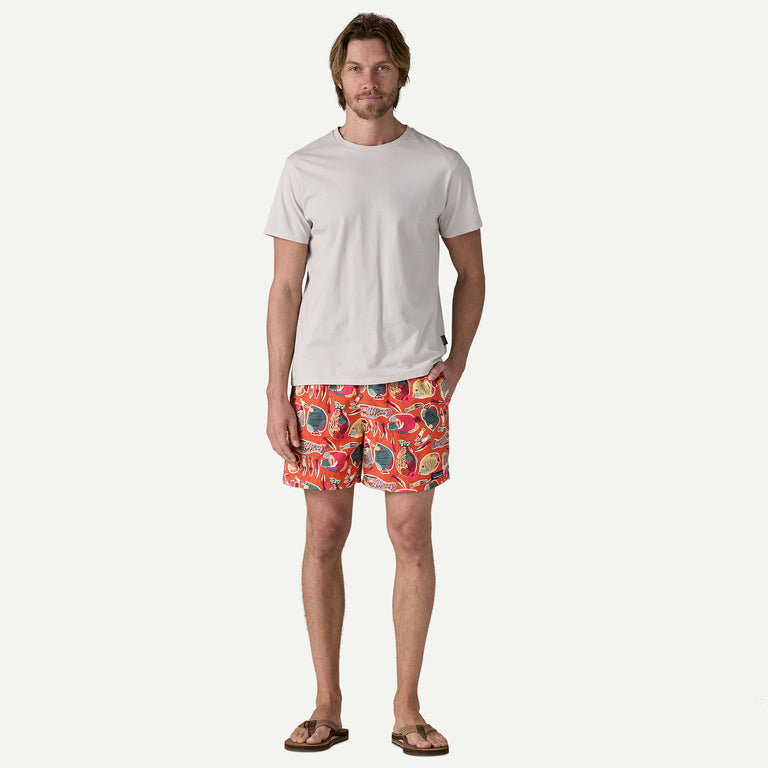 Patagonia - Men's Baggies™ Shorts - 5" - Wrasse / Pollinator Orange - short/maillot de bain hommes