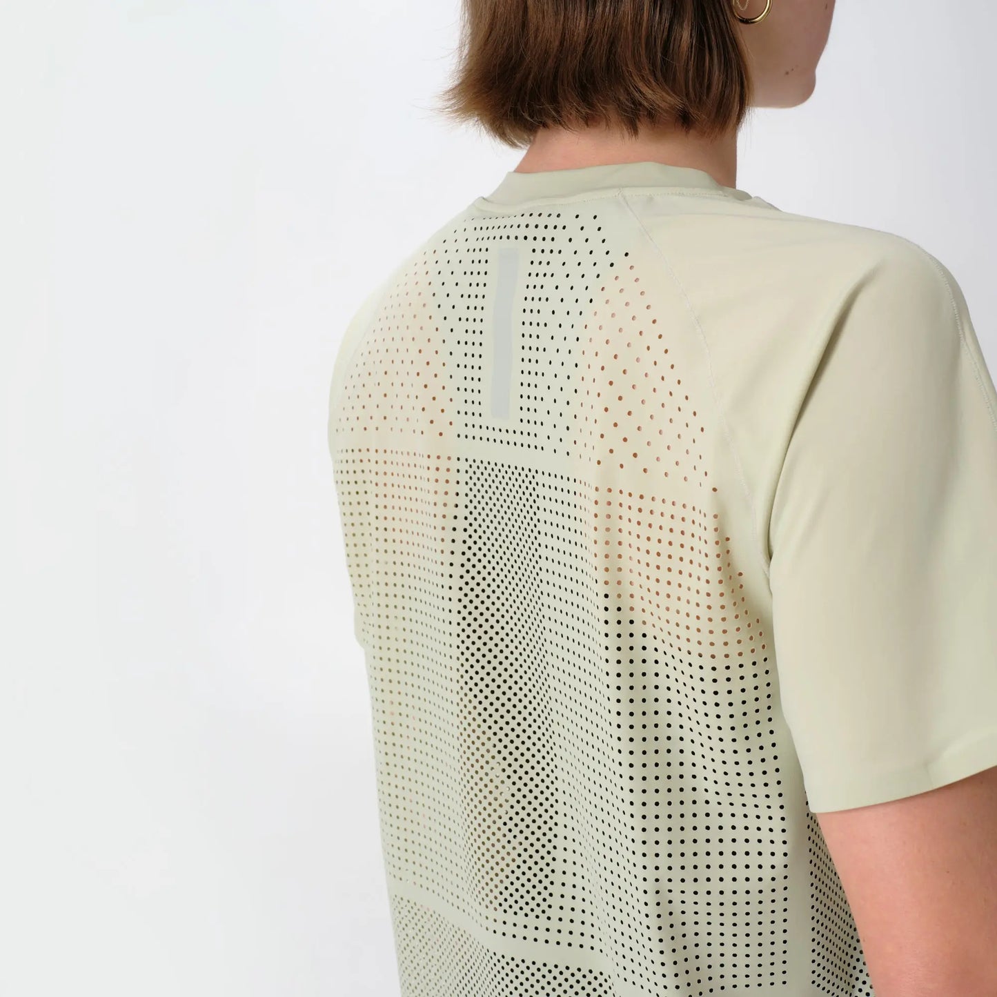 Raide Research - Women's Thermal Dispersion Tee - lichen - teeshirt running femmes