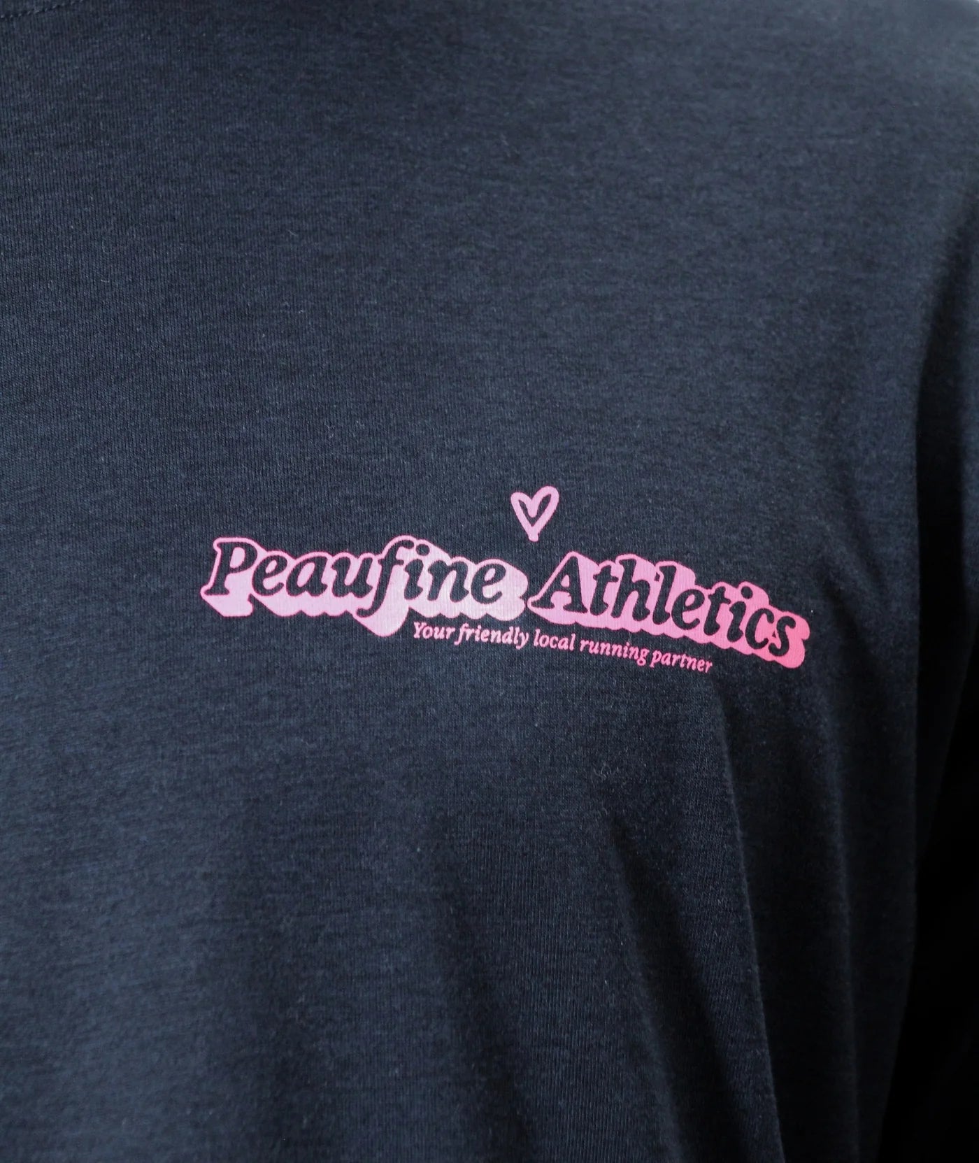 Peaufine Athletics - Wood T-shirt™ Call Me - navy - Teeshirt Running Hommes