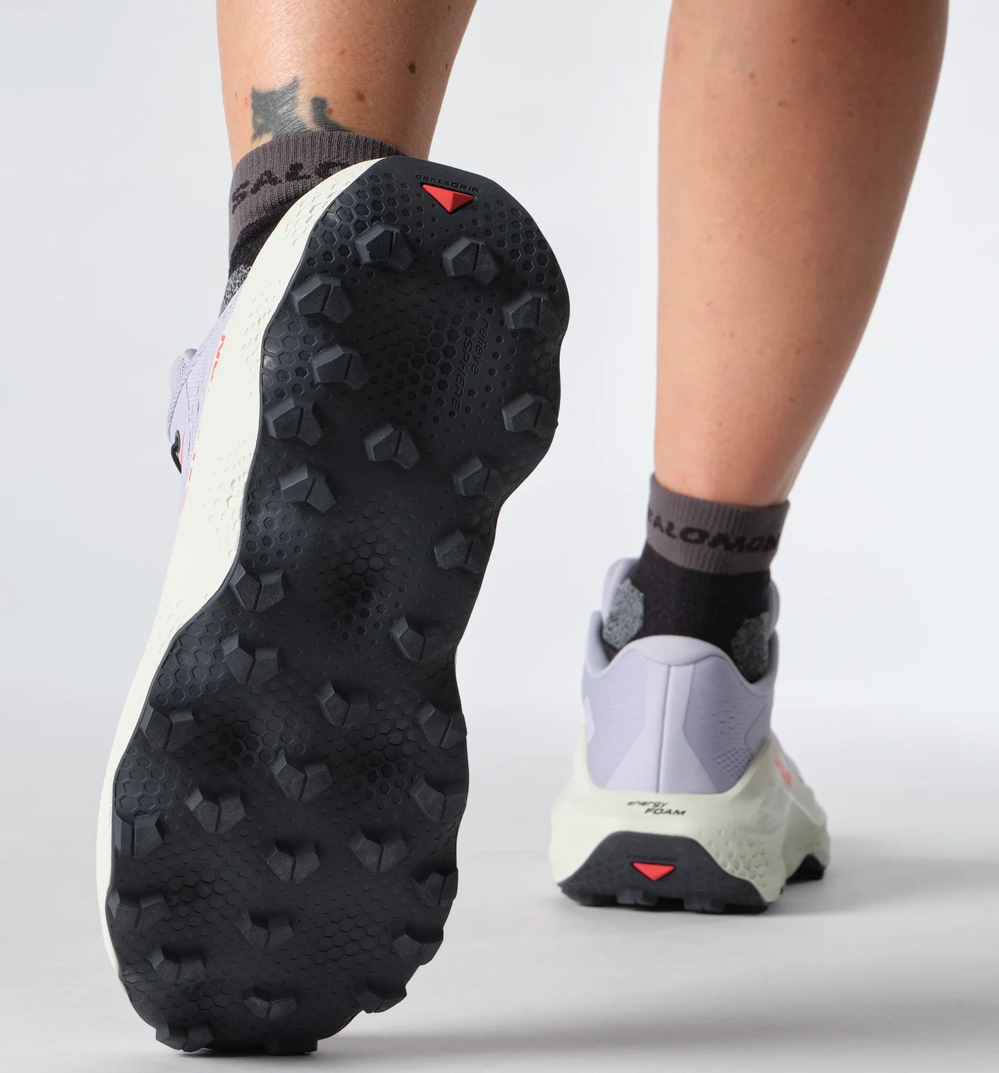 Salomon - Ultra Glide 3 - Cosmic Sky / Icicle / Neon Flame - Chaussures trail running femmes