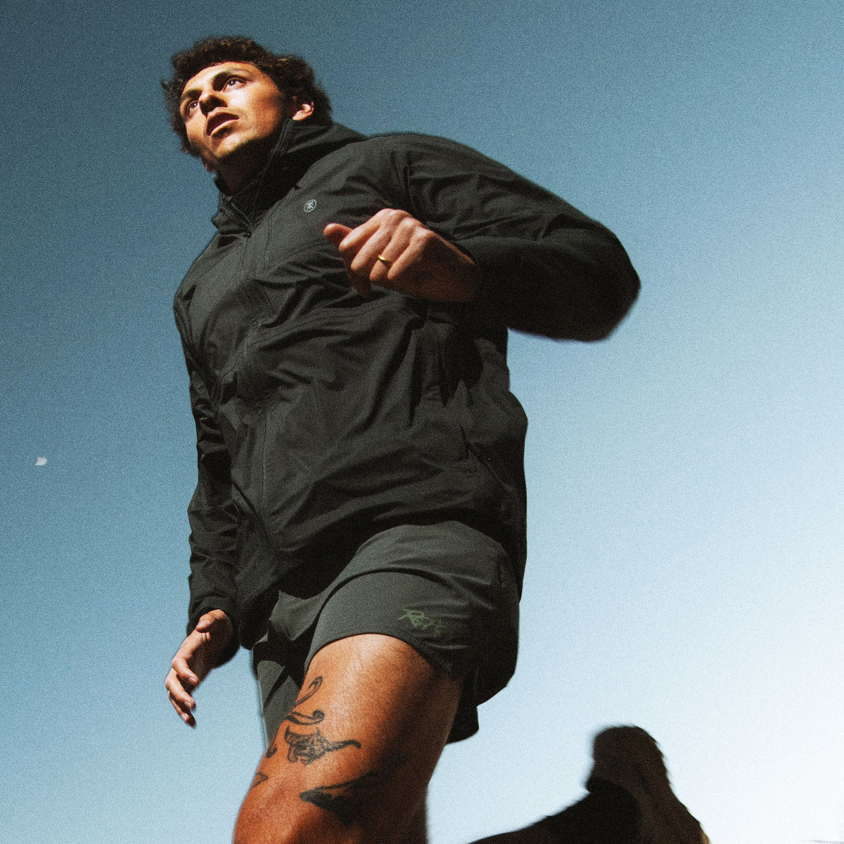 Roark - Shield Rain Jacket - onyx - Veste running hommes