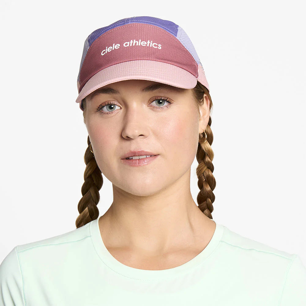 Ciele Athletics - FSTCap SC - Field - Iconic SL - Deco Rose/Light Grape - casquette running unisexe