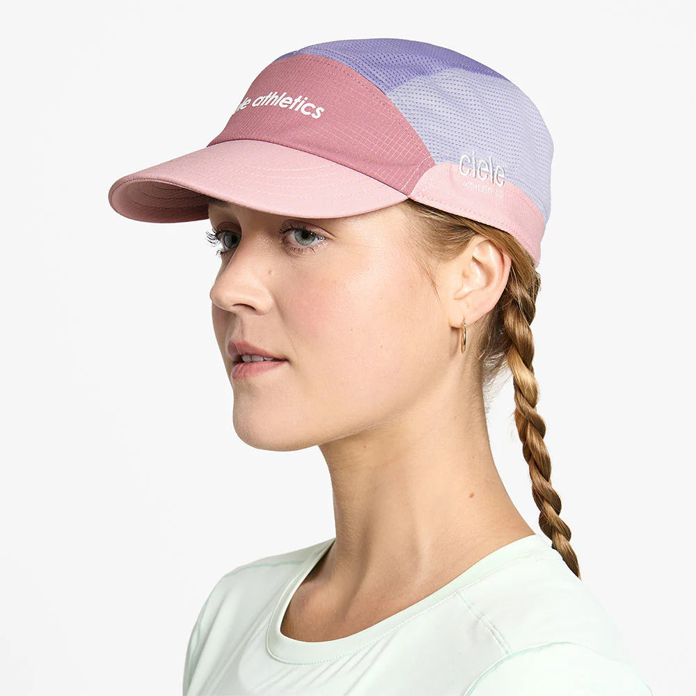Ciele Athletics - FSTCap SC - Field - Iconic SL - Deco Rose/Light Grape - casquette running unisexe