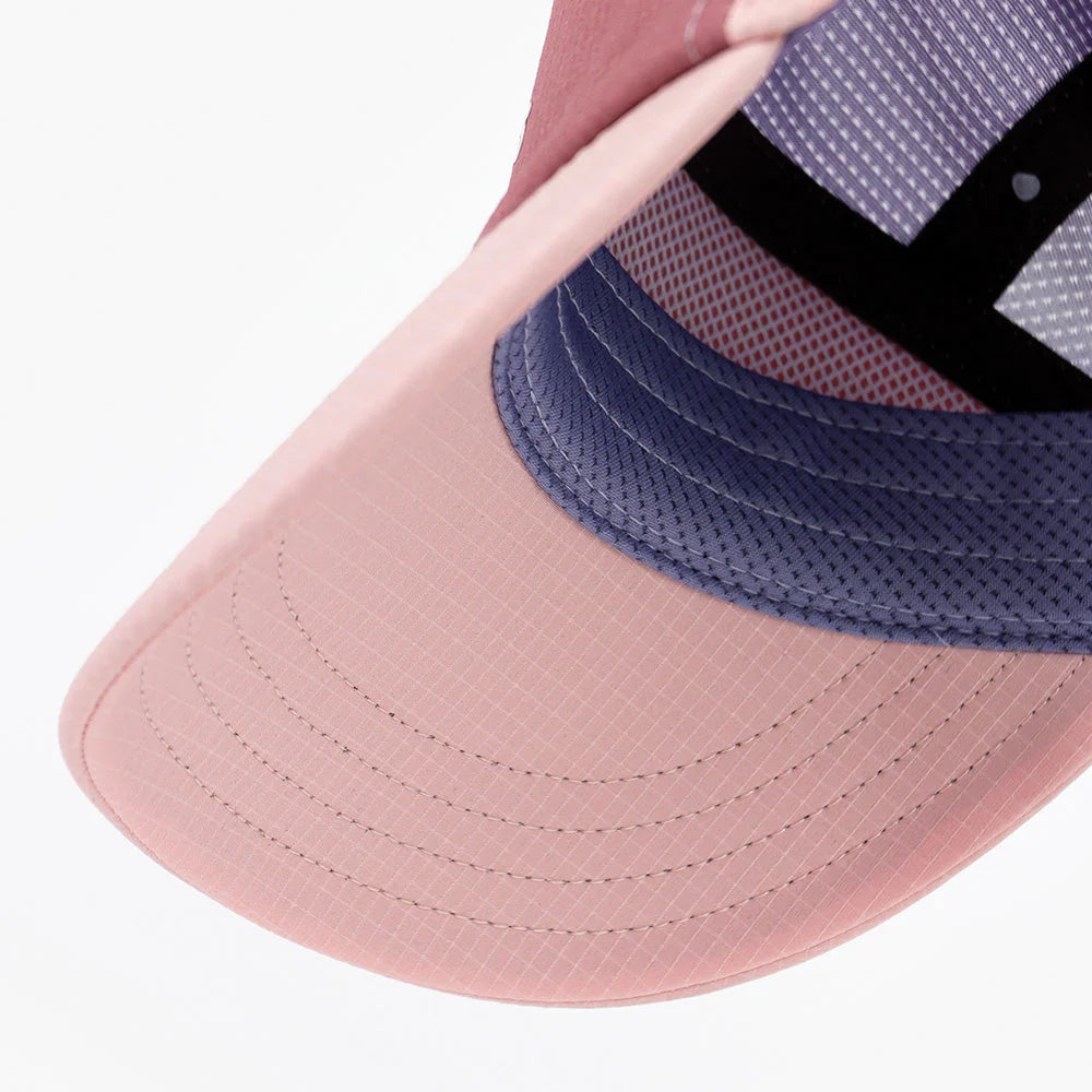 Ciele Athletics - FSTCap SC - Field - Iconic SL - Deco Rose/Light Grape - casquette running unisexe