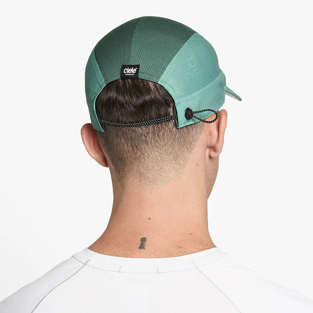 Ciele Athletics - FSTCap SC Comp - Iconic VC - Dusty Turquoise/Emerald - casquette running unisexe
