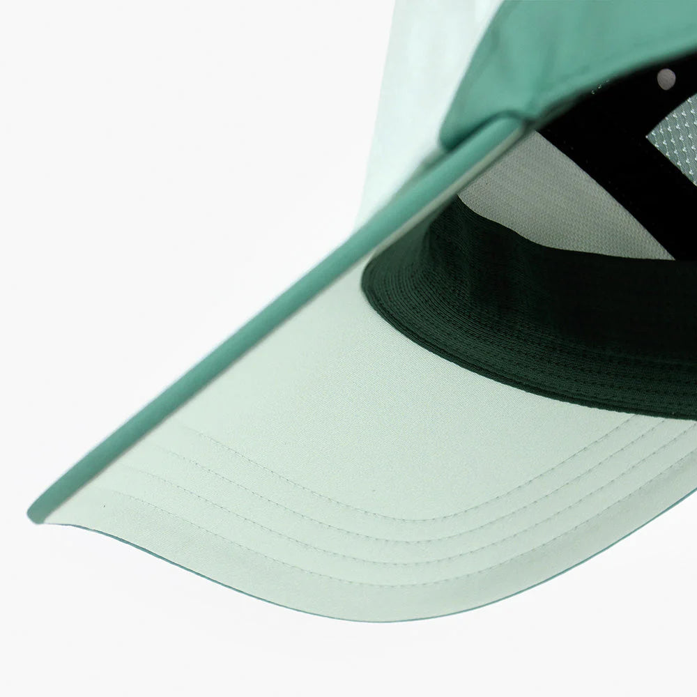 Ciele Athletics - FSTCap SC Comp - Iconic VC - Dusty Turquoise/Emerald - casquette running unisexe