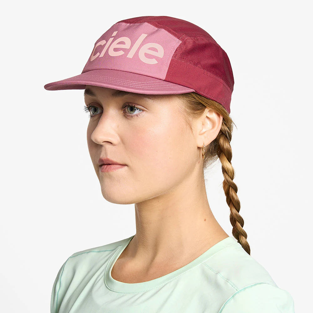 Ciele Athletics - GOCap Comp - Century - Deco Rose/Merlot - casquette running unisexe