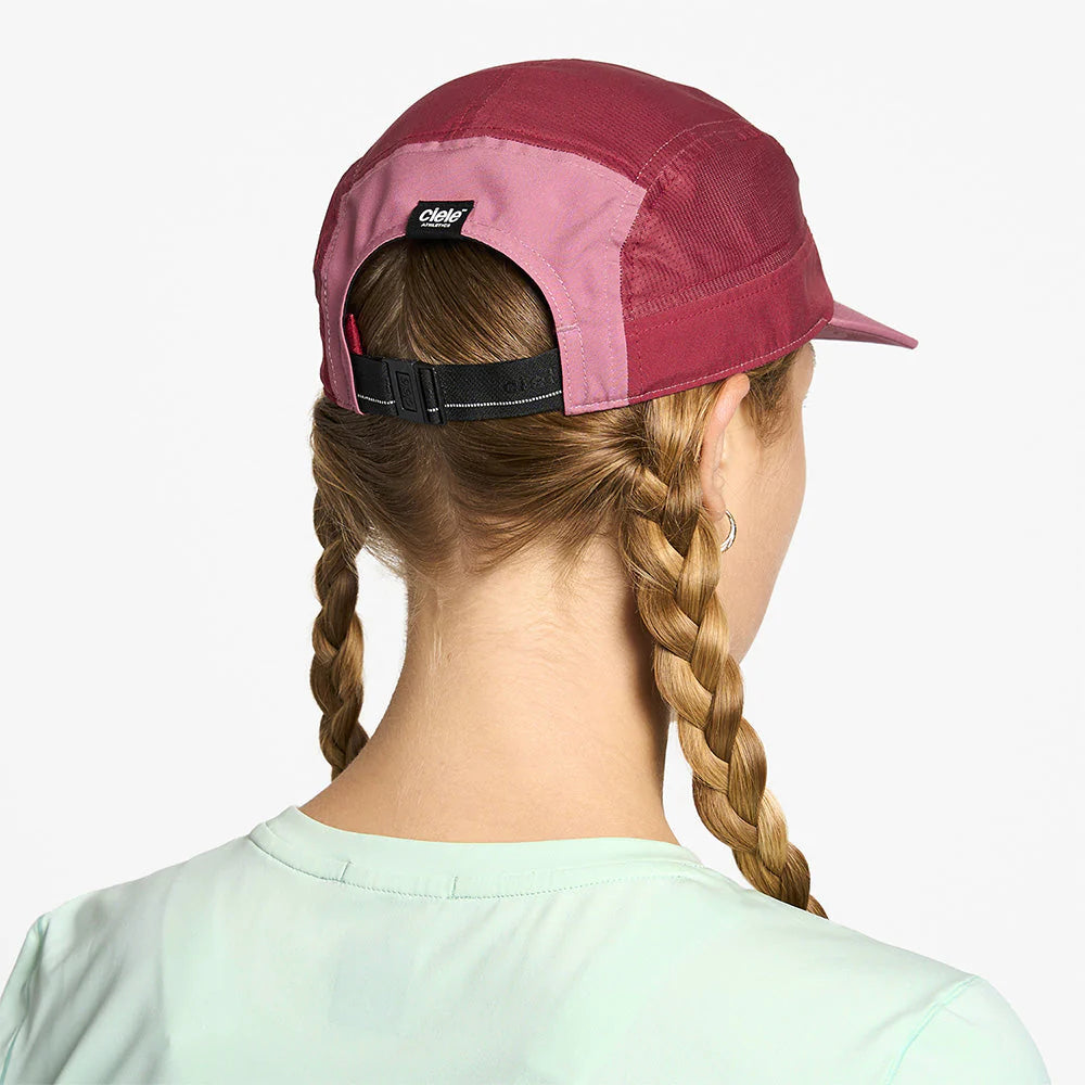 Ciele Athletics - GOCap Comp - Century - Deco Rose/Merlot - casquette running unisexe