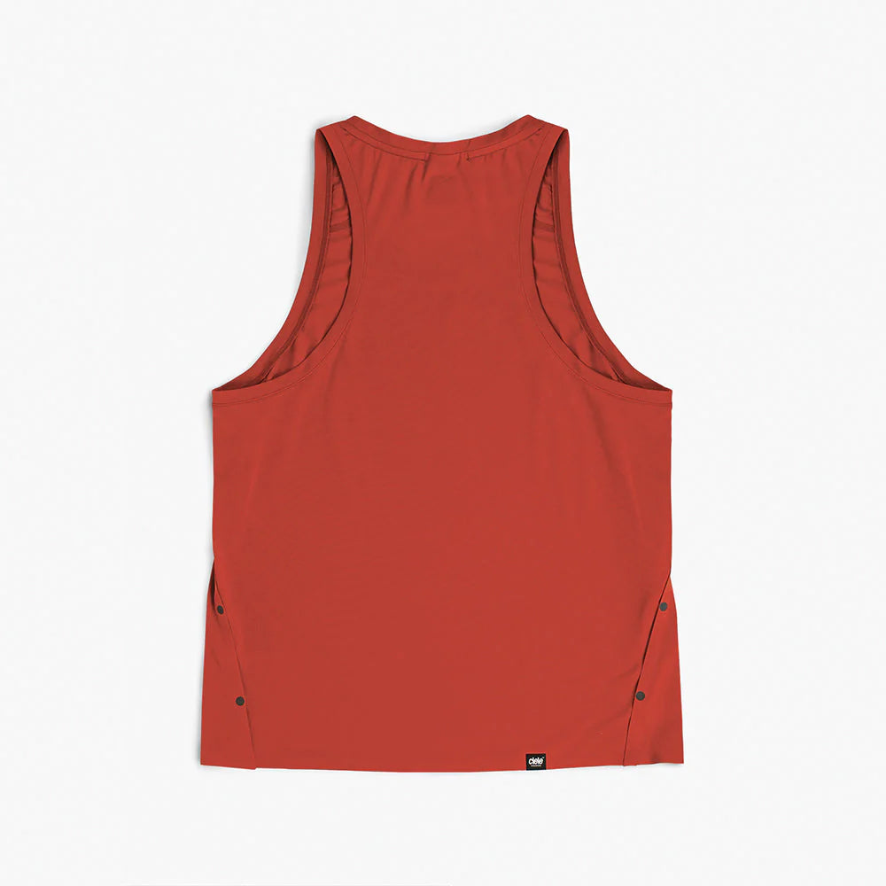 Ciele Athletics - M FSTTsinglet - clay - débardeur running hommes