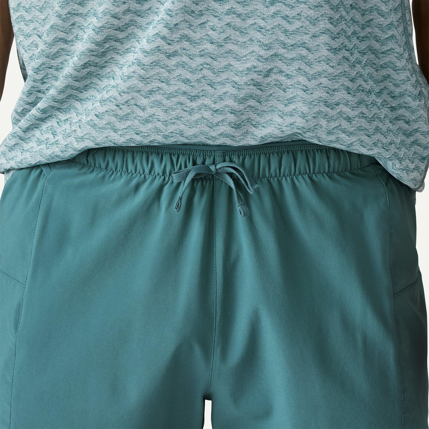 Patagonia - Strider Pro Shorts - 5" - wild Botanist / Thermal Blue - Short running hommes