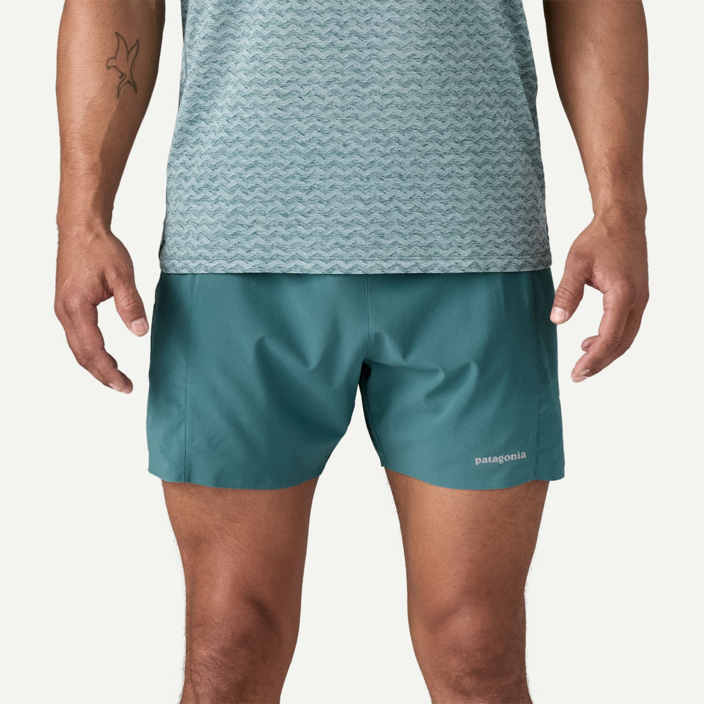 Patagonia - Strider Pro Shorts - 5" - wetland blue - Short running hommes