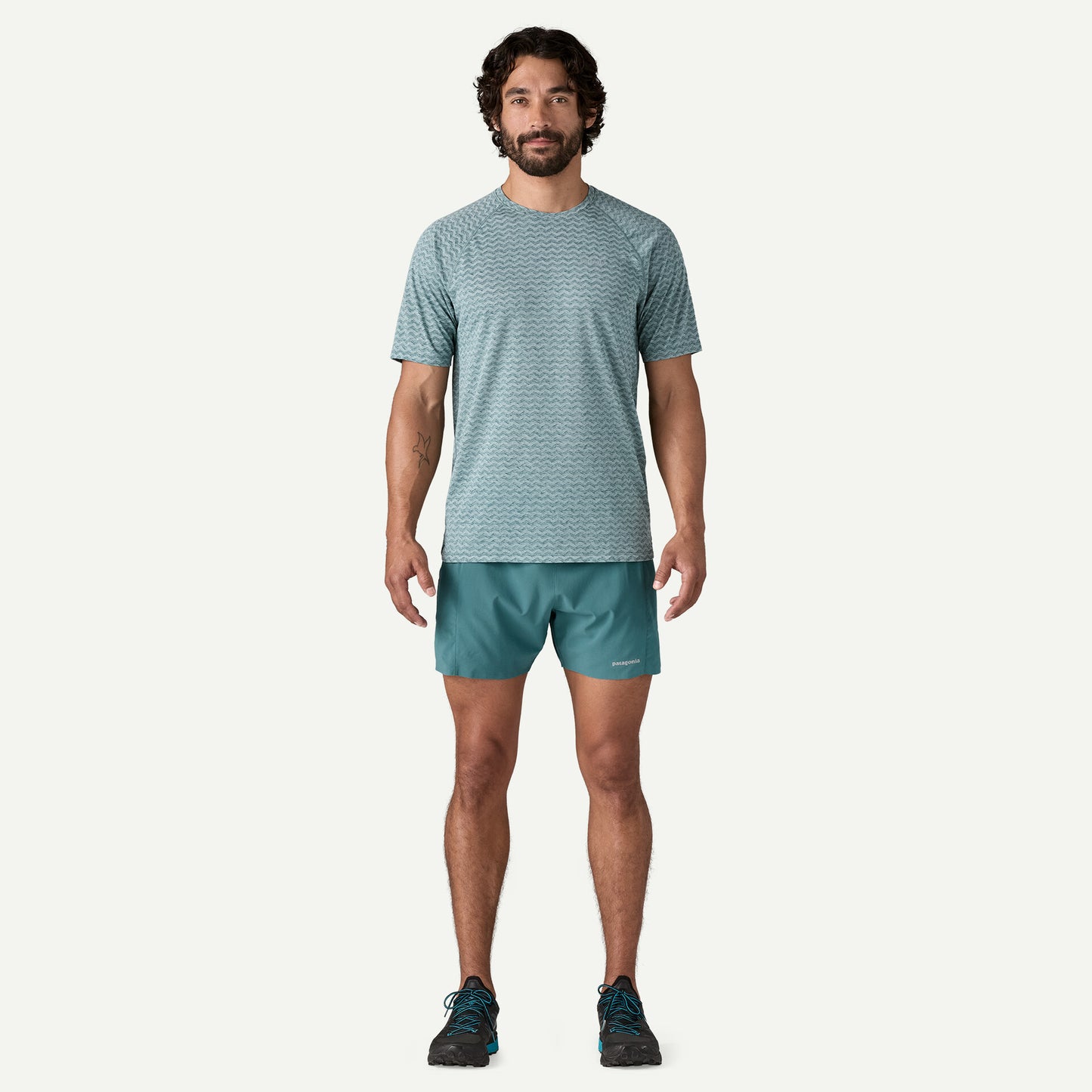 Patagonia - Strider Pro Shorts - 5" - wetland blue - Short running hommes
