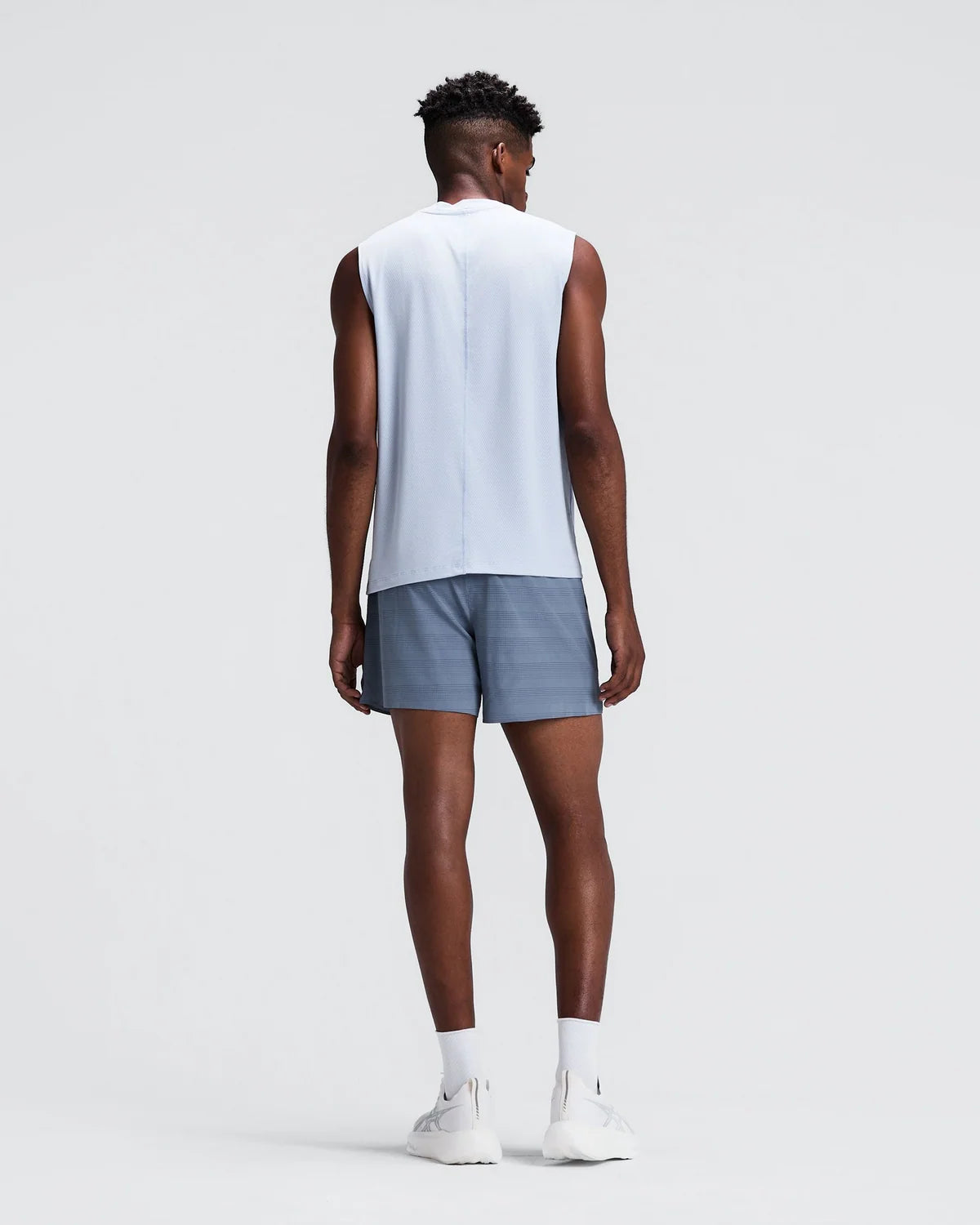 Bandit - Men’s COOLGRID™ 5" Short - steel horizon - Short Running hommes