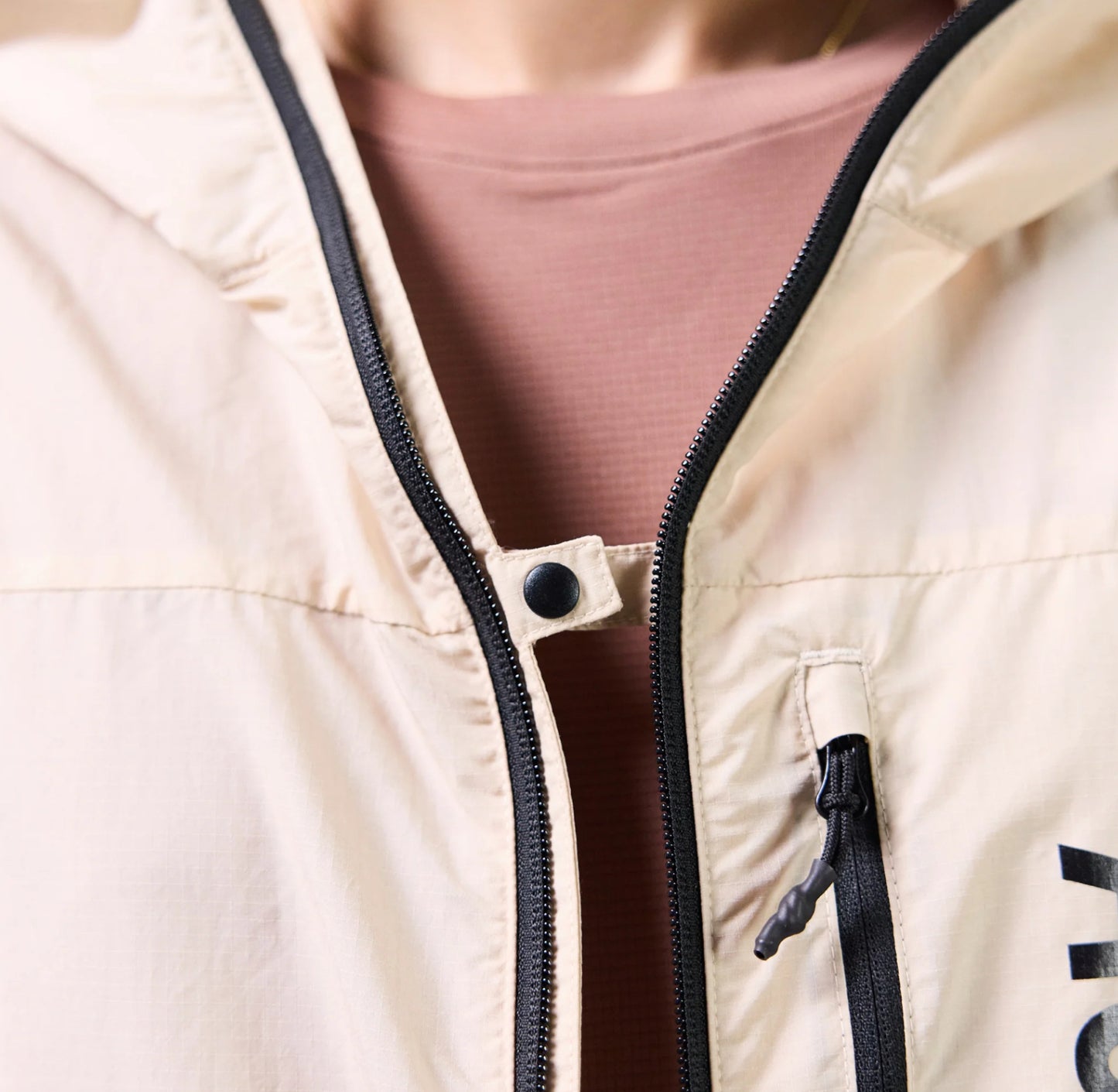 Act Running - BioRip Coupe-vent - beige - veste running hommes