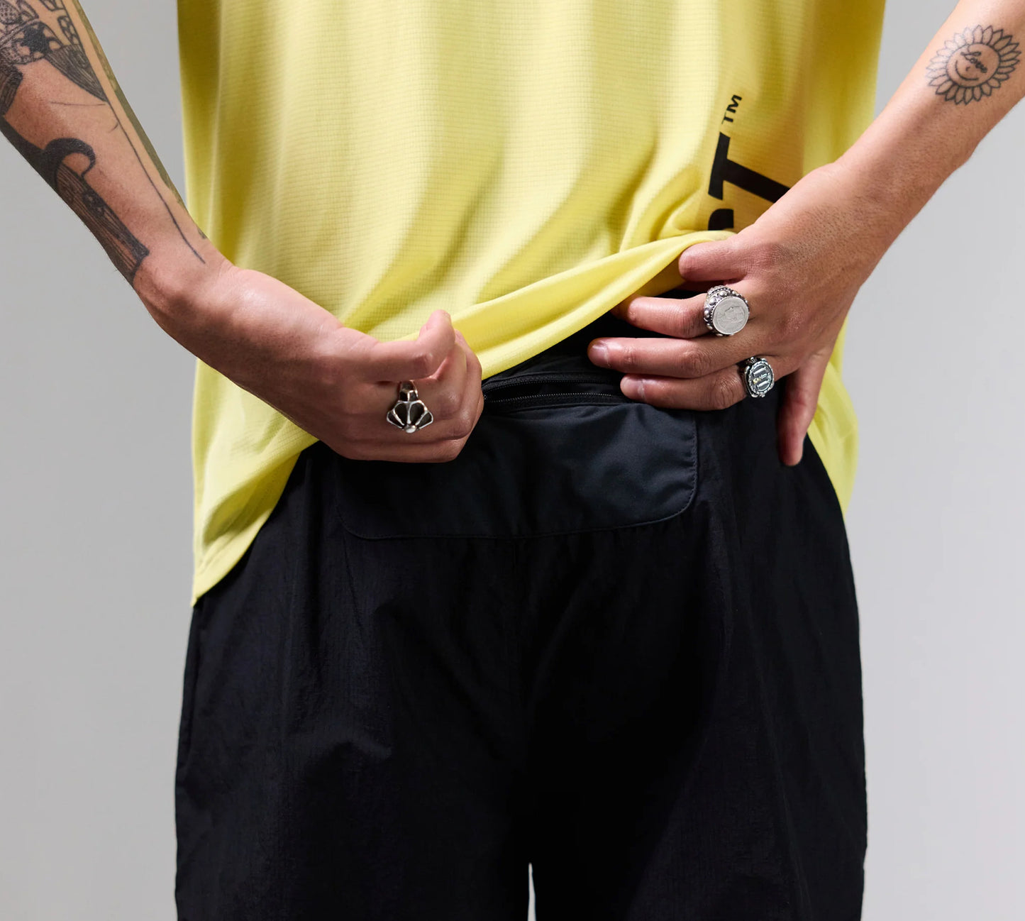 Act Running - BioRip Short - noir - Short running hommes