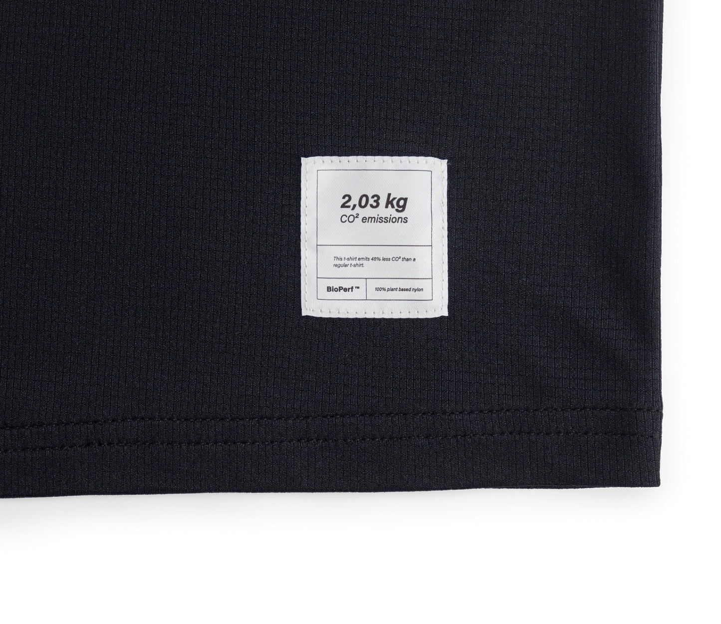 Act Running - BioPerf Tee - noir - teeshirt running hommes