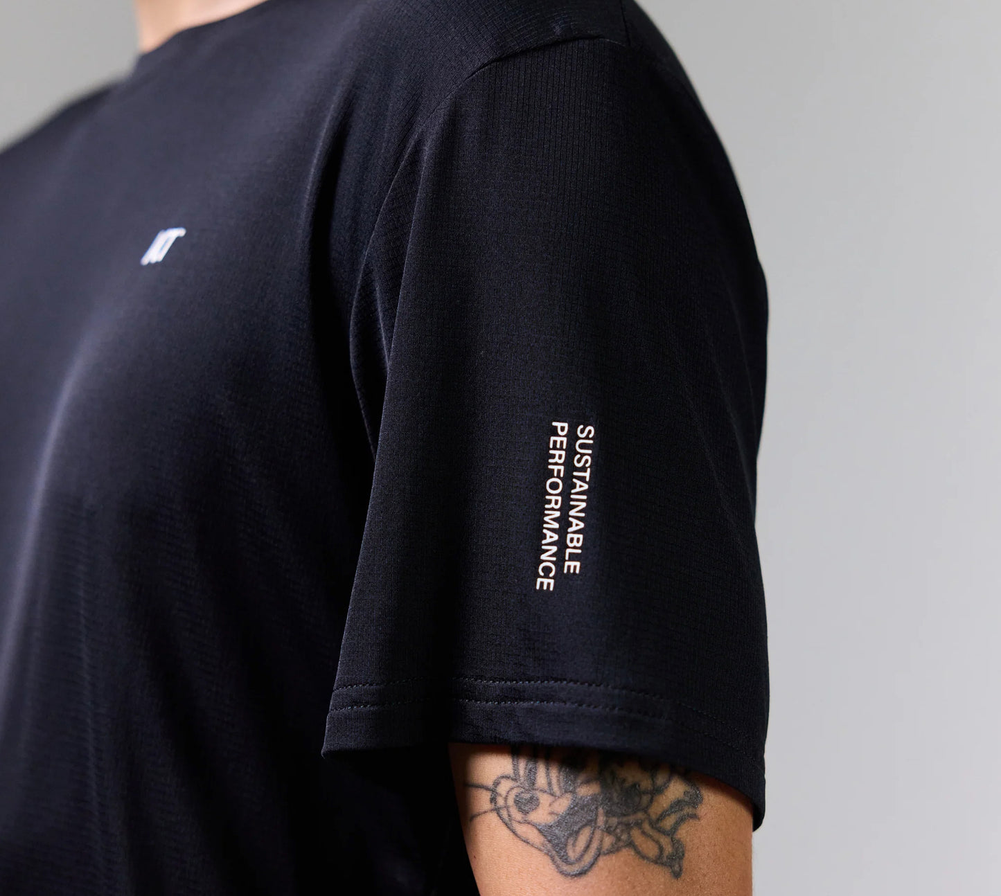 Act Running - BioPerf Tee - noir - teeshirt running hommes