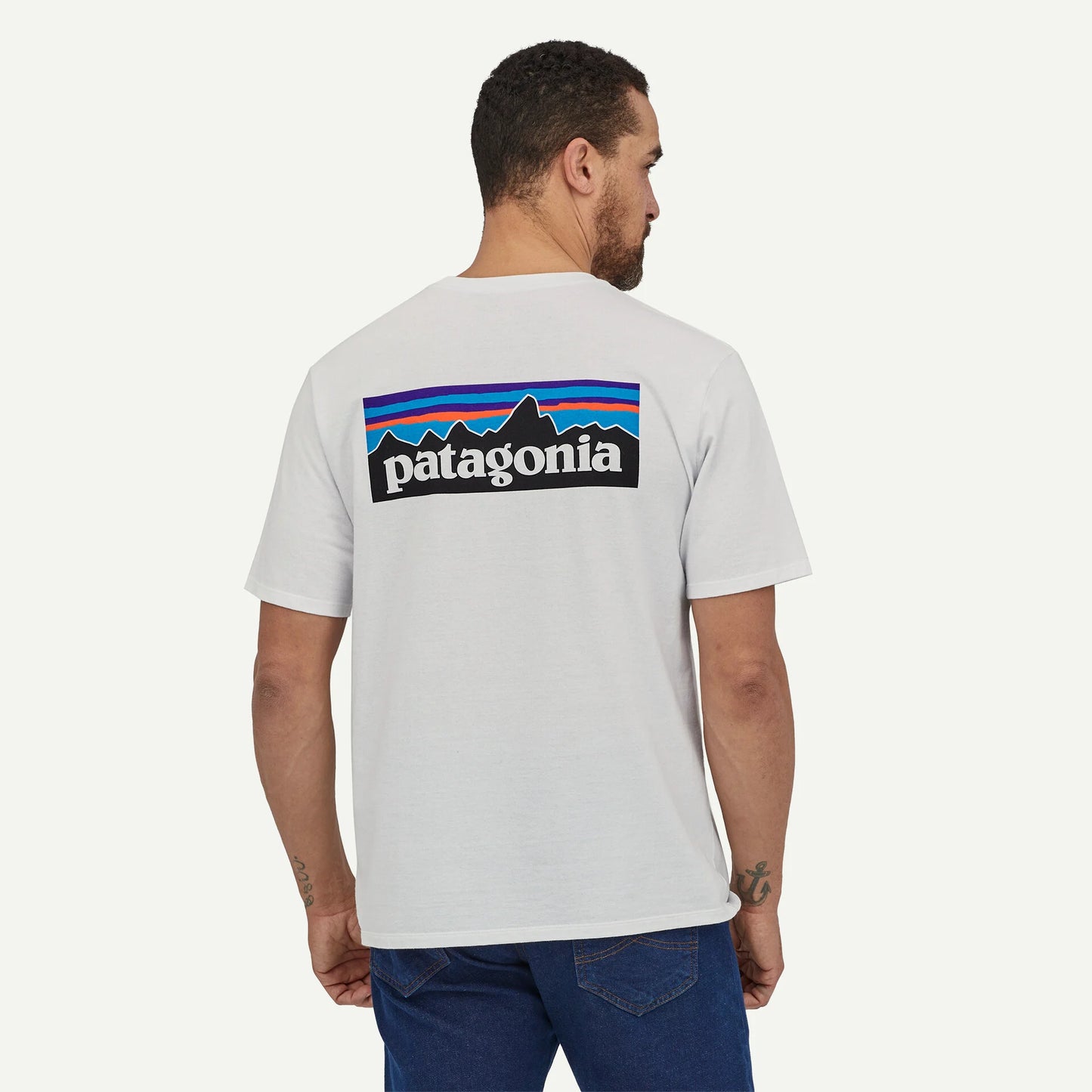 Patagonia - P-6 Logo Responsibili-Tee® - white - Tee-shirt hommes