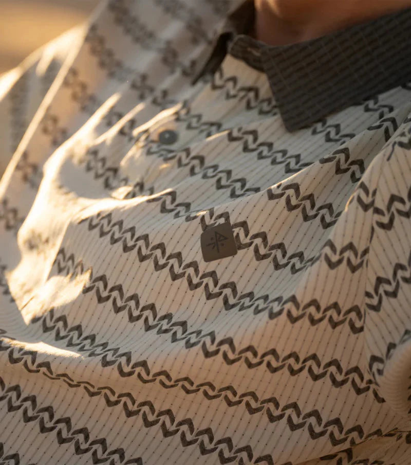 Roark Run Amok - Bless Up Breathable Polo Shirt - sand - polo running hommes