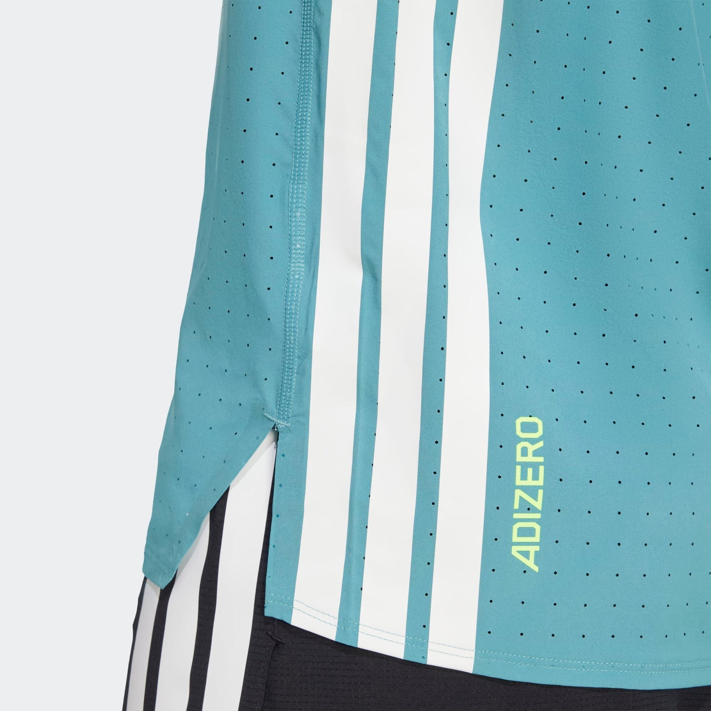 Adidas - Adizero Tee - powder teal - Teeshirt running hommes