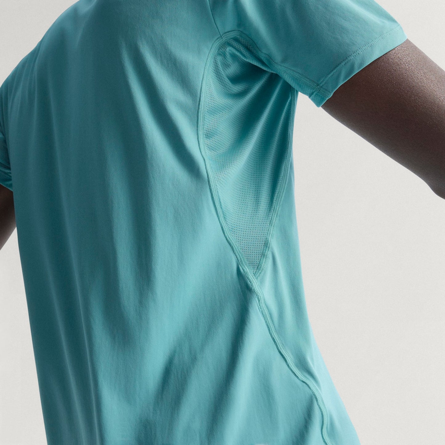 Adidas - Adizero Essentials Tee - powder teal - Teeshirt running hommes