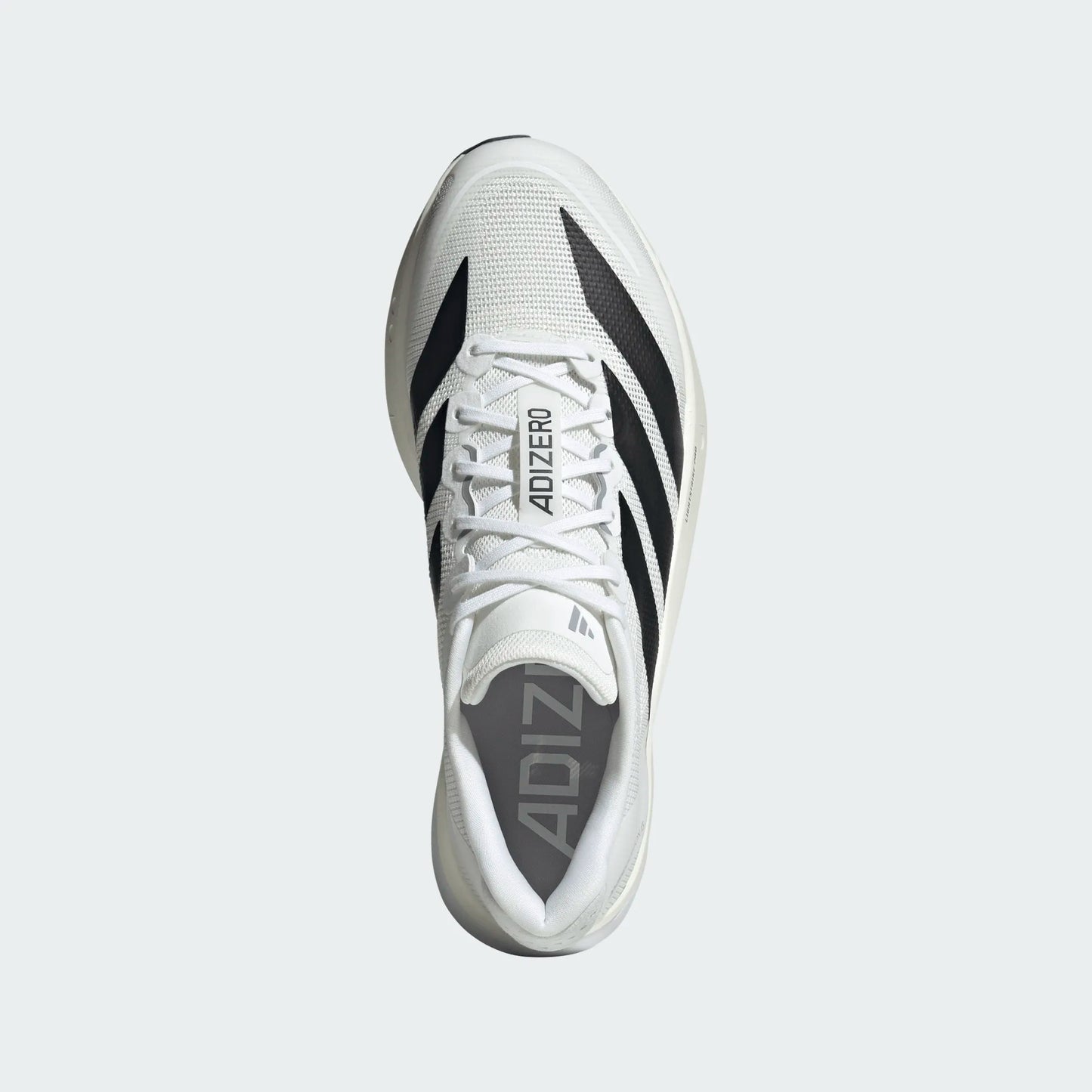 Adidas - Adizero Boston 13 - white / black - Chaussures running hommes