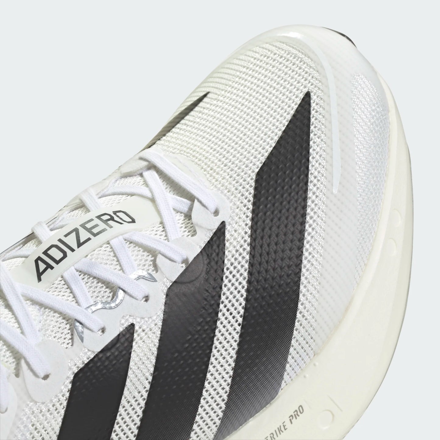Adidas - Adizero Boston 13 - white / black - Chaussures running hommes