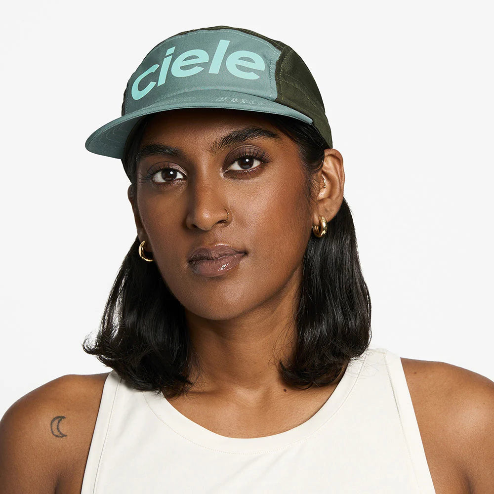 Ciele Athletics - GOCap Comp - Century - silver pine / seaweed - casquette running unisexe