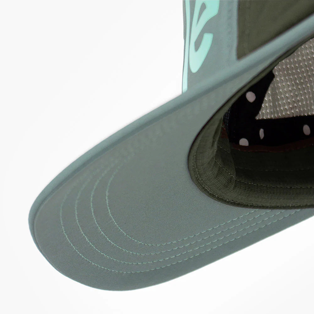 Ciele Athletics - GOCap Comp - Century - silver pine / seaweed - casquette running unisexe